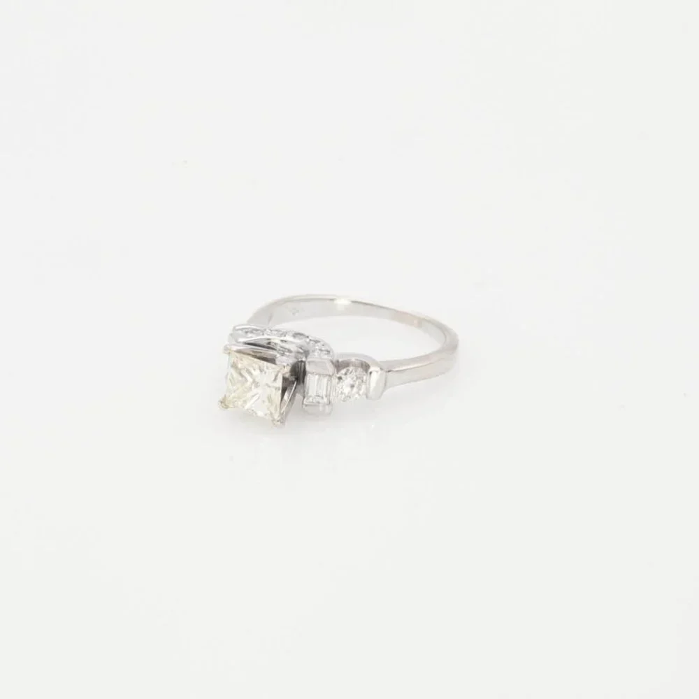 Princess Cut 2.25CT Gold Ring! Wow!